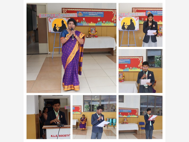 Guru Purnima Celebration at Our School  